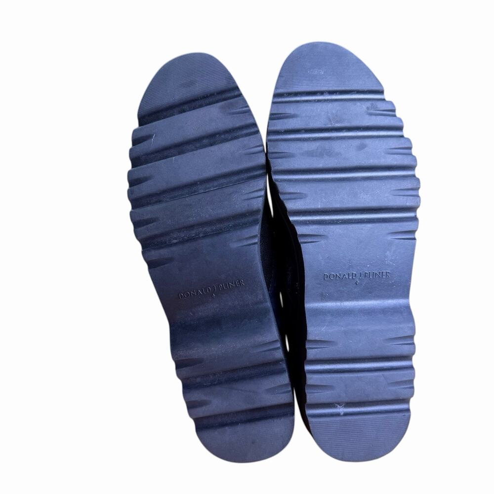 DONALD J. PLINER Cloud Blue Suede Leather Laceless Oxford Womens Shoes 8.5 M - Picture 8 of 10